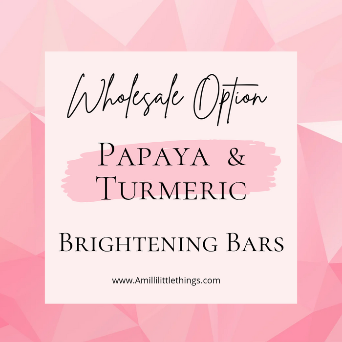 Wholesale Tumeric & Papaya Bars