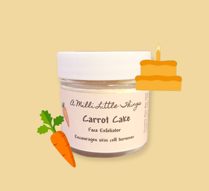 Carrot Cake Face Exfoliator