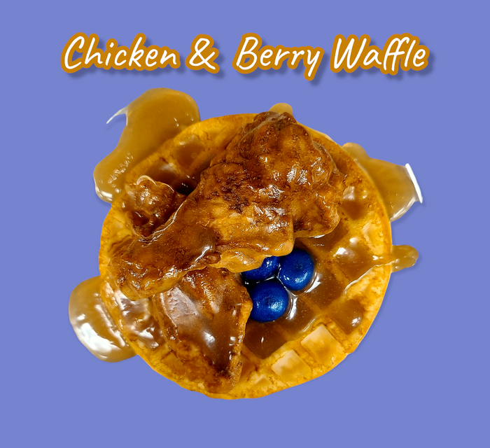 Chicken & Berry Waffles