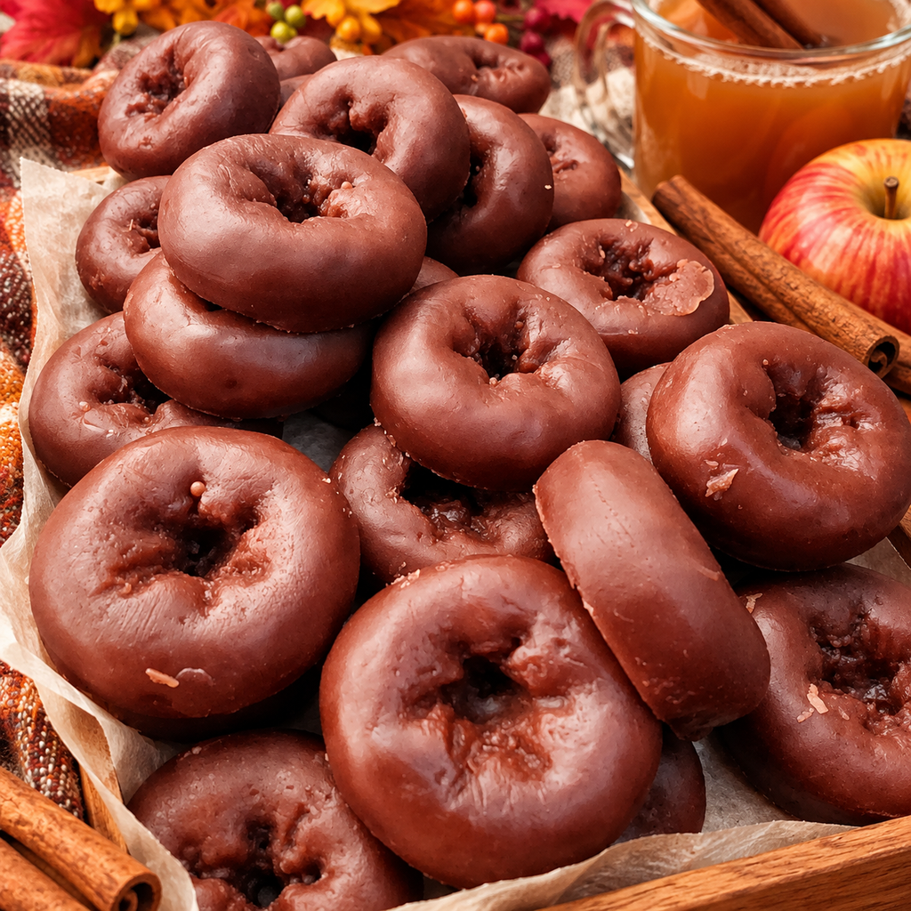 Spiced Apple Cider Donuts