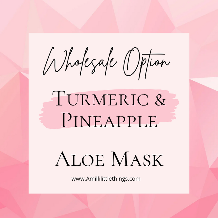Wholesale Turmeric & Pineapple Aloe Mask