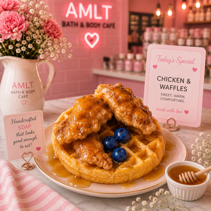 Chicken & Berry Waffles