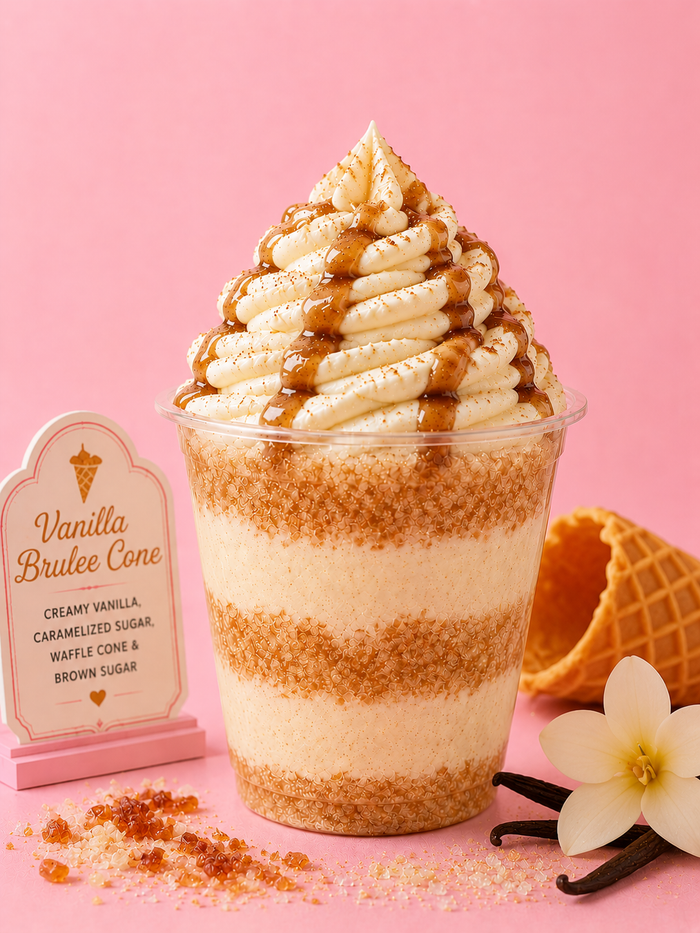 🍦Vanilla Brulee Cone Body Gelati