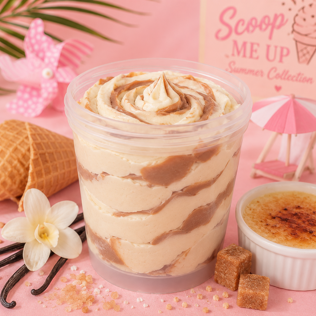 Vanilla Brulée Cone Soap-Cream