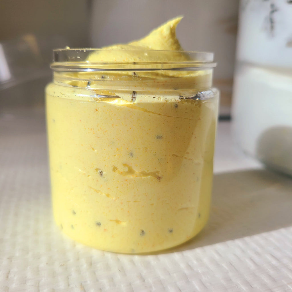 Foaming Turmeric & Mango Scrub (White Label)