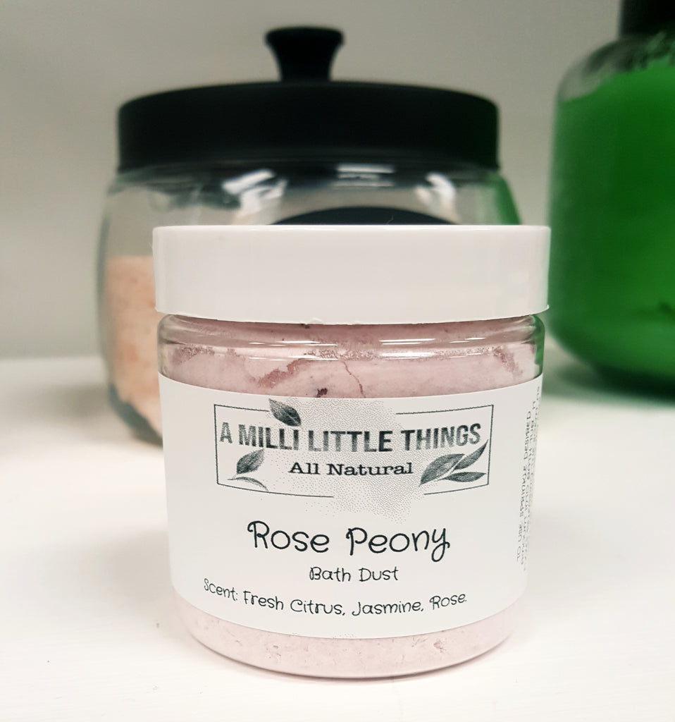 Rose Peony Bath Dust