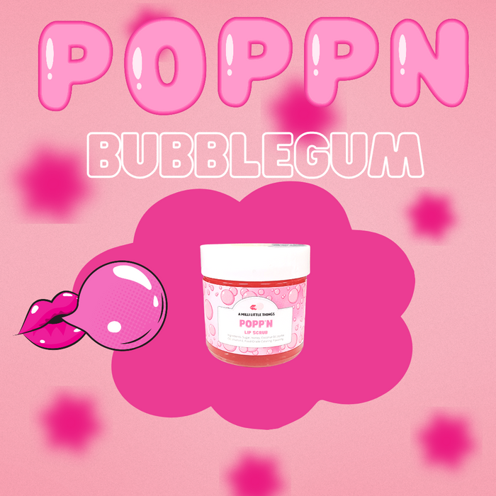 Popp'n (Bubble Gum) Lip Scrub
