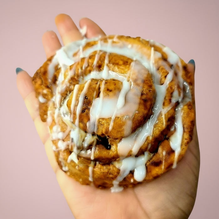 Jumbo Glazed Cinnamon Roll Soap Treat