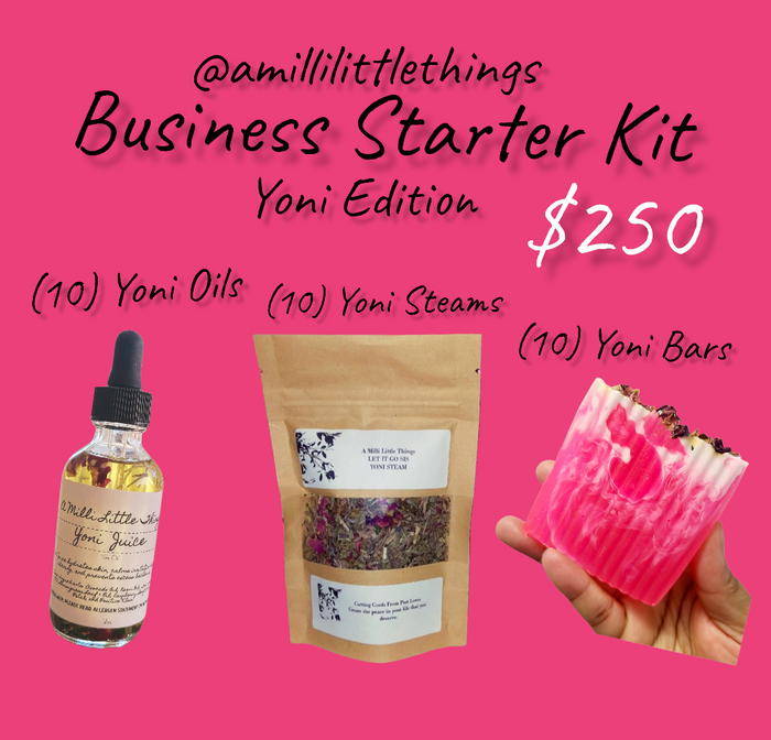 (Business Starter Kit) Yoni  Collection Wholesale Entrepreneur Package