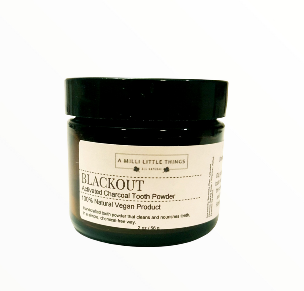 Blackout Activated Charcoal Tooth Powder