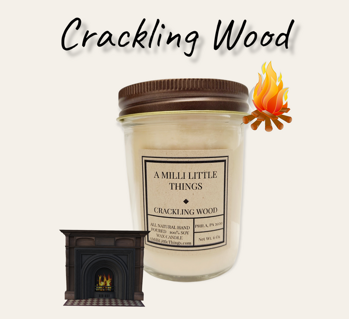 Crackling Wood Soy Candle