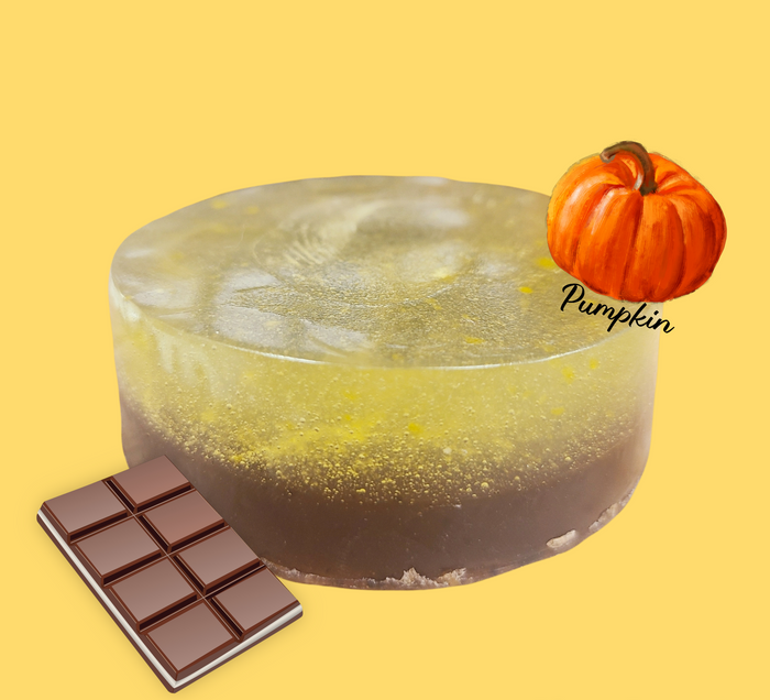 Chocolate-Pumpkin Mineral Face Cleansing Bar