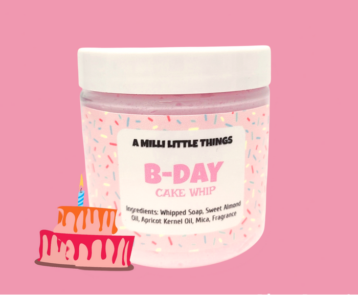 B-Day Cake Whipped Soap