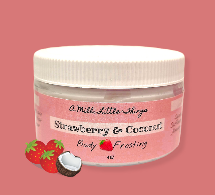 Strawberry Coconut Frosting